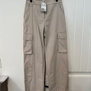 H&M Beige Cargo Pants